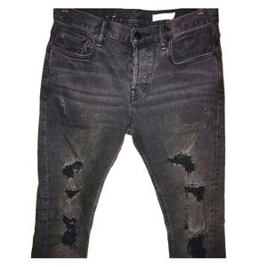 Men’s ALLSAINTS Cigarette Jeans (Distressed)